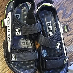 Black Kids Sandals